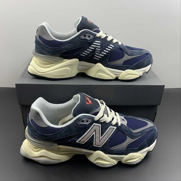 New Balance 9060 Navy White Sneakers